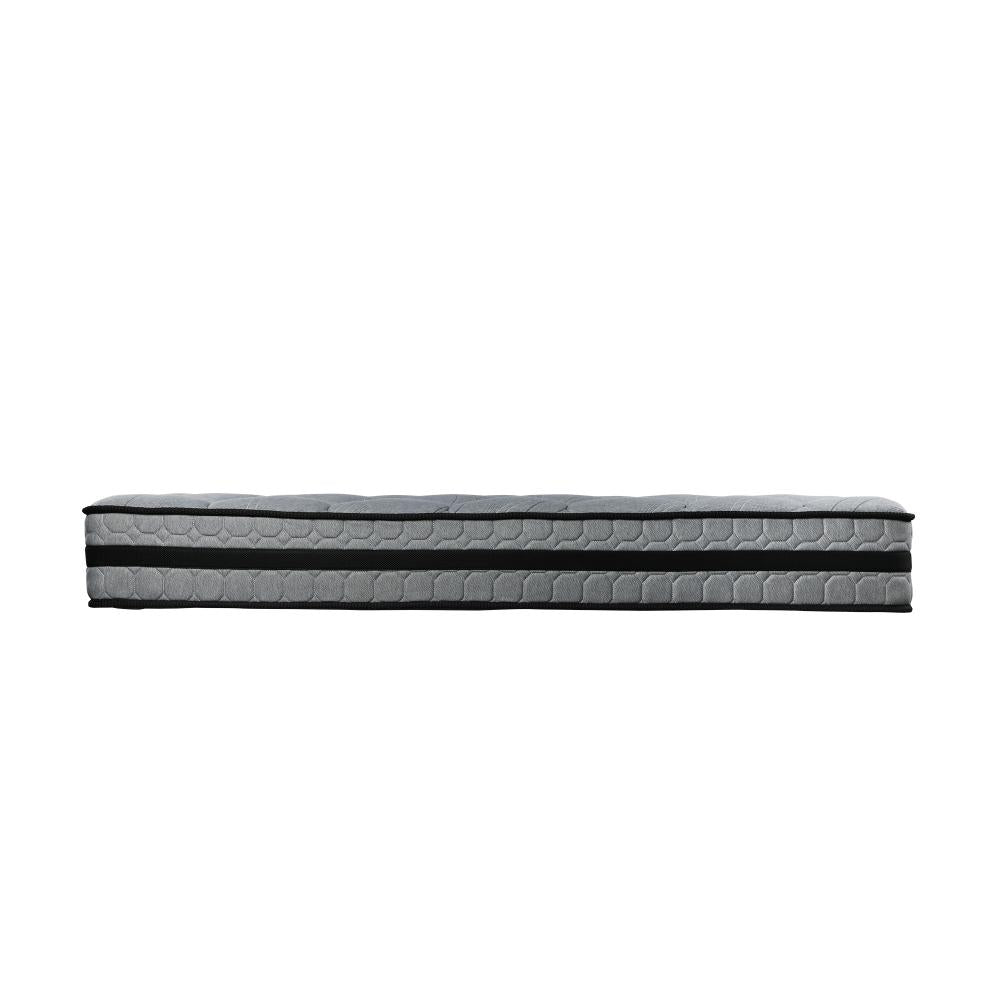 Bedra King Single Mattress Bed Mattress 3D Mesh Fabric Firm Foam Spring 22cm-Mattress-PEROZ Accessories