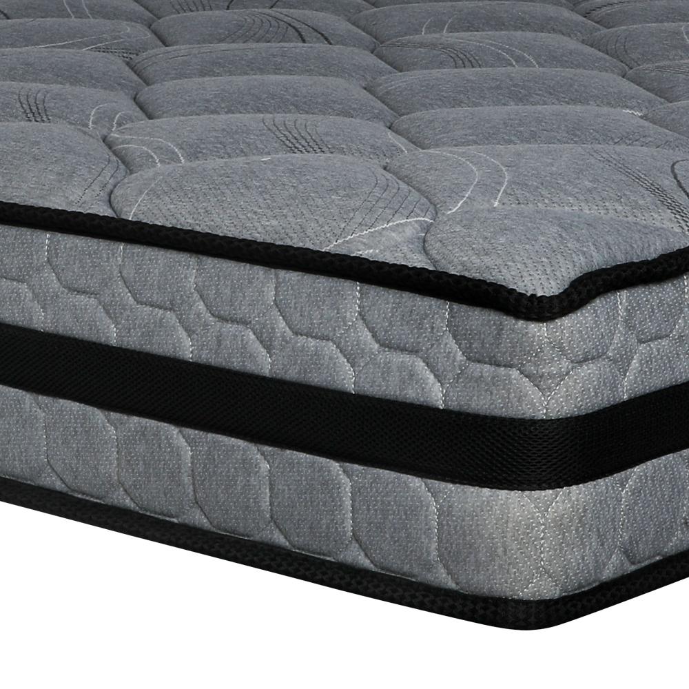 Bedra King Single Mattress Bed Mattress 3D Mesh Fabric Firm Foam Spring 22cm-Mattress-PEROZ Accessories