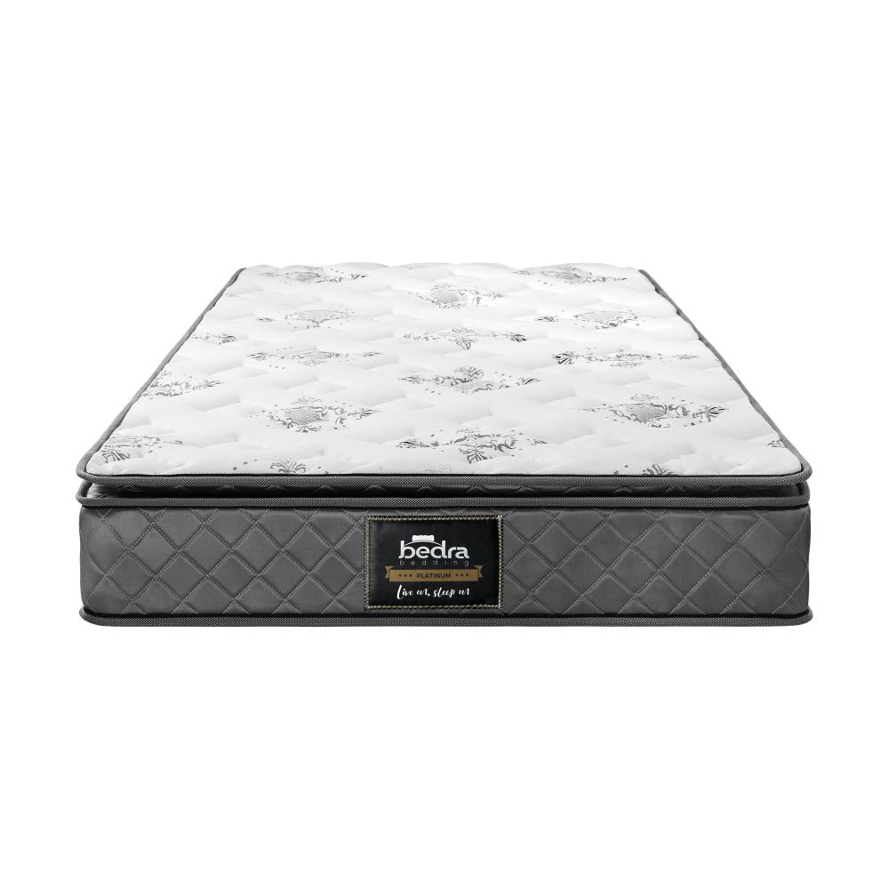 Bedra Single Mattress Breathable Luxury Bed Bonnell Spring Foam Medium 21cm-Mattress-PEROZ Accessories