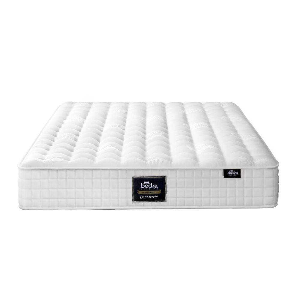Bedra Double Mattress, 27cm Bed Mattress with Top Pocket Spring System-Mattress-PEROZ Accessories