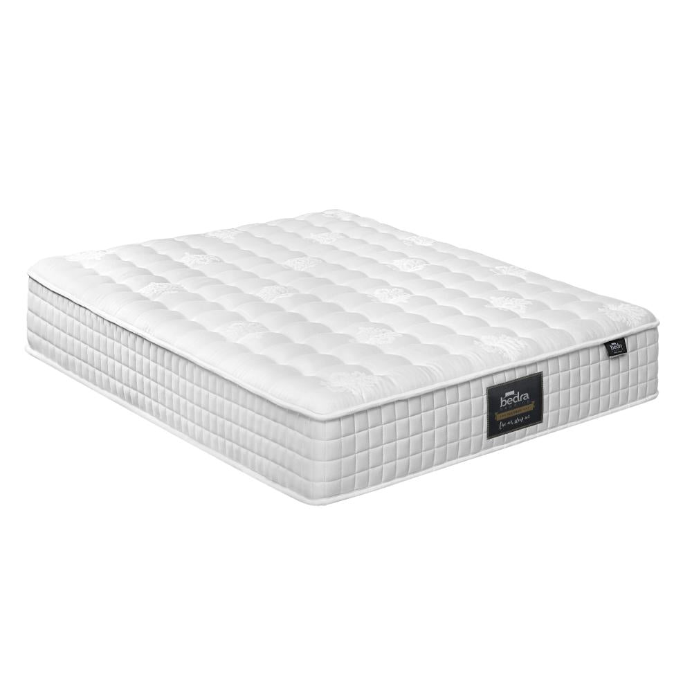 Bedra King Mattress, 27cm Bed Mattress with Top Pocket Spring System-Mattress-PEROZ Accessories