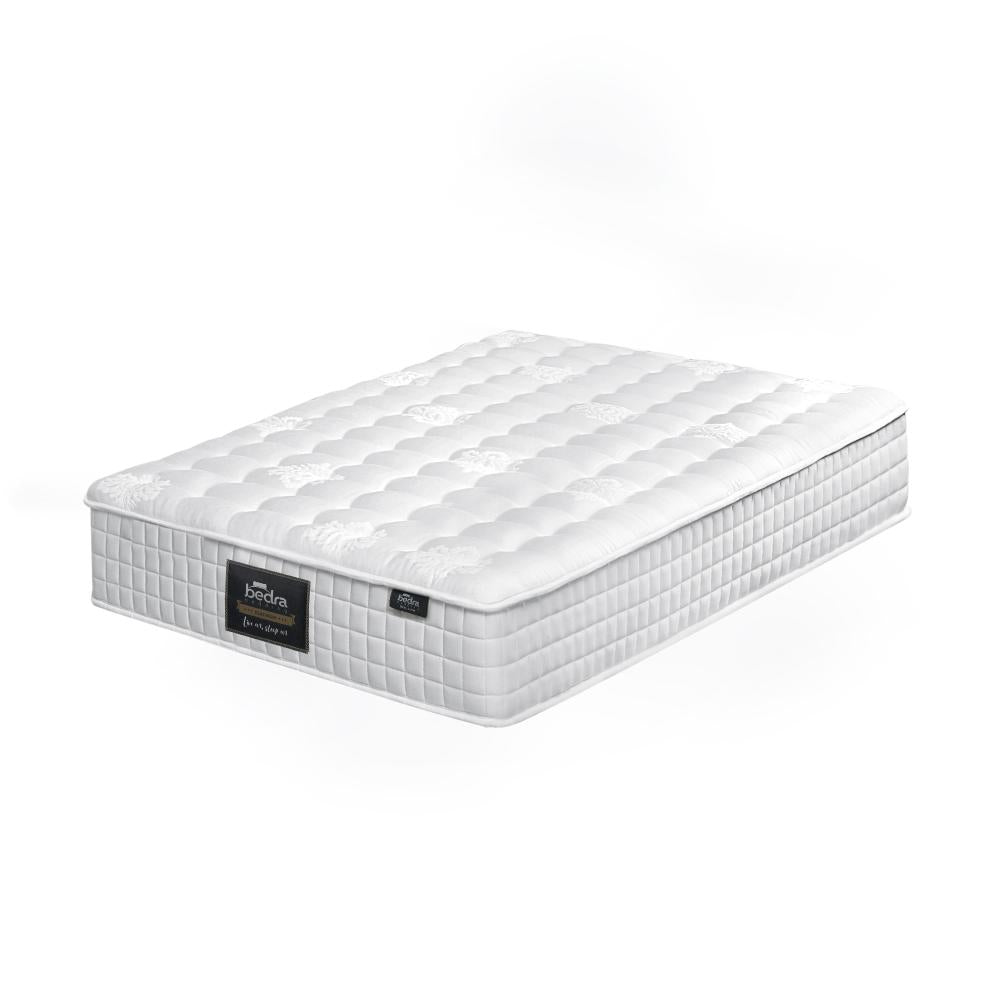 Bedra King Single Mattress, 27cm Bed Mattress with Top Pocket Spring System-Mattress-PEROZ Accessories
