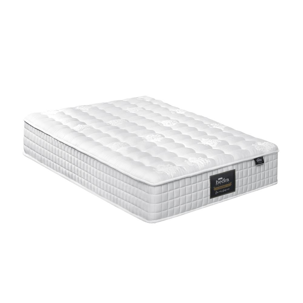 Bedra Single Mattress, 27cm Bed Mattress with Top Pocket Spring System-Mattress-PEROZ Accessories