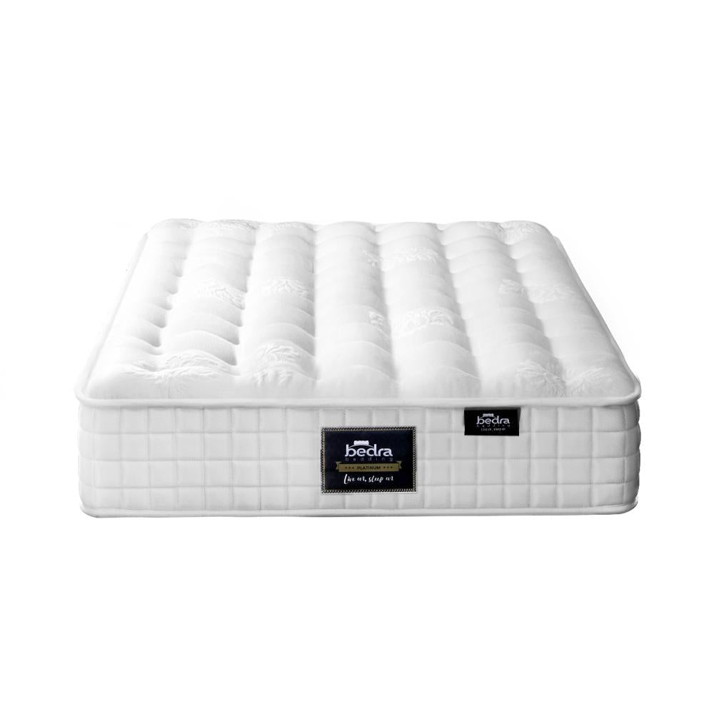 Bedra Single Mattress, 27cm Bed Mattress with Top Pocket Spring System-Mattress-PEROZ Accessories