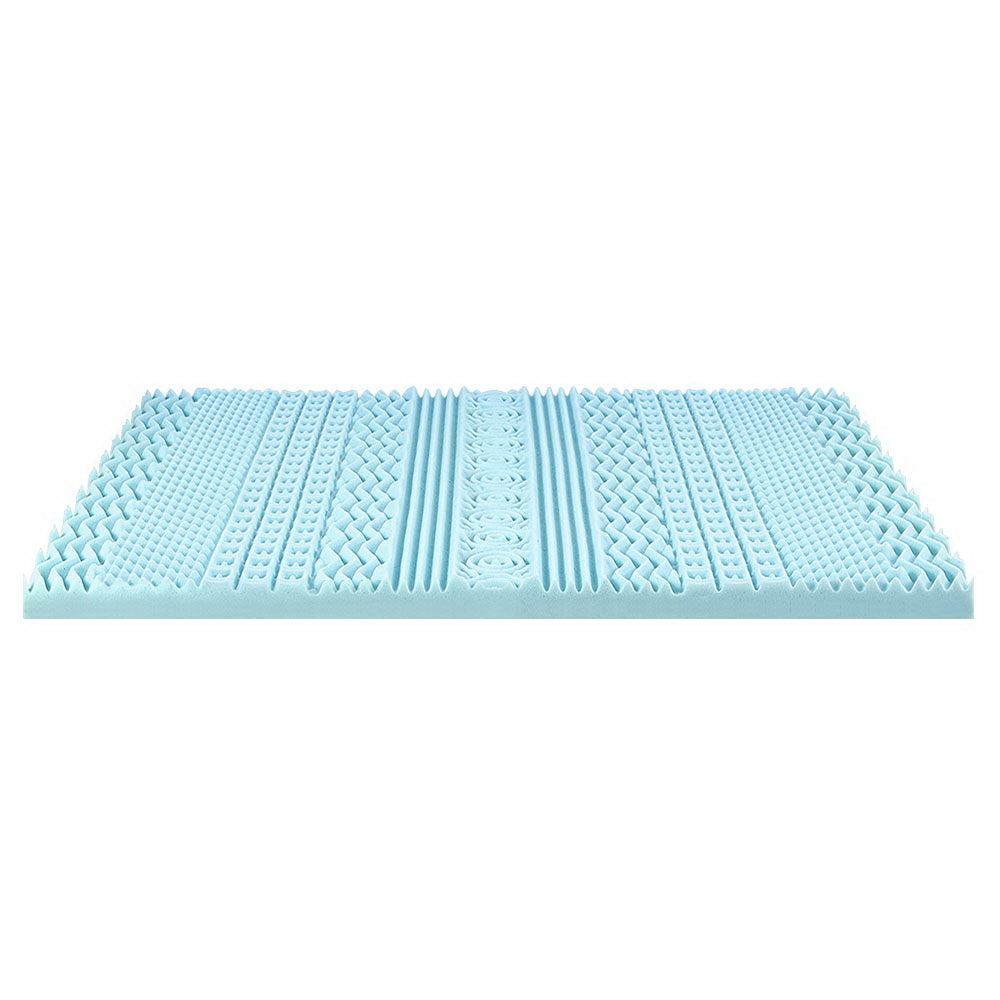 Giselle Bedding Memory Foam Mattress Topper 11-Zone 8cm Single-Home & Garden > Bedding-PEROZ Accessories