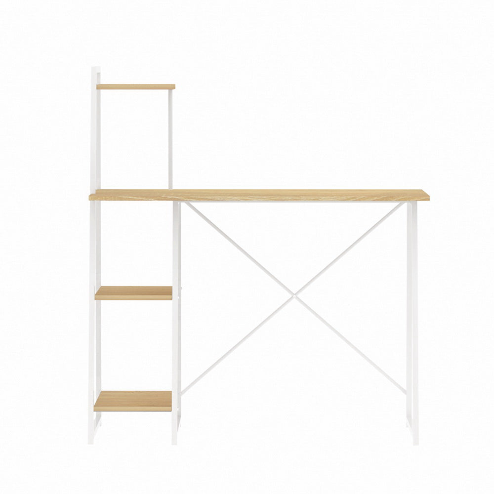 Artiss Computer Desk Laptop Table Bookshelf Desk Storage Rack Home Study Office-Furniture > Office - Peroz Australia - Image - 4