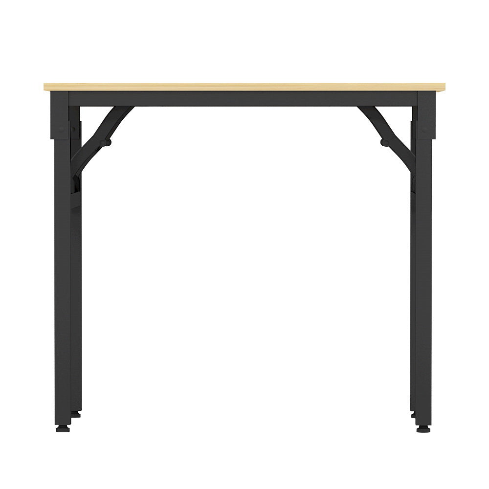 Artiss Computer Desk Laptop Table Bookshelf Desk Storage Rack Office Study Oak-Furniture > Office - Peroz Australia - Image - 3
