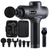 Massage Gun Electric Massager Vibration 6 Heads Muscle Therapy Percussion Tissue-Massagers-PEROZ Accessories