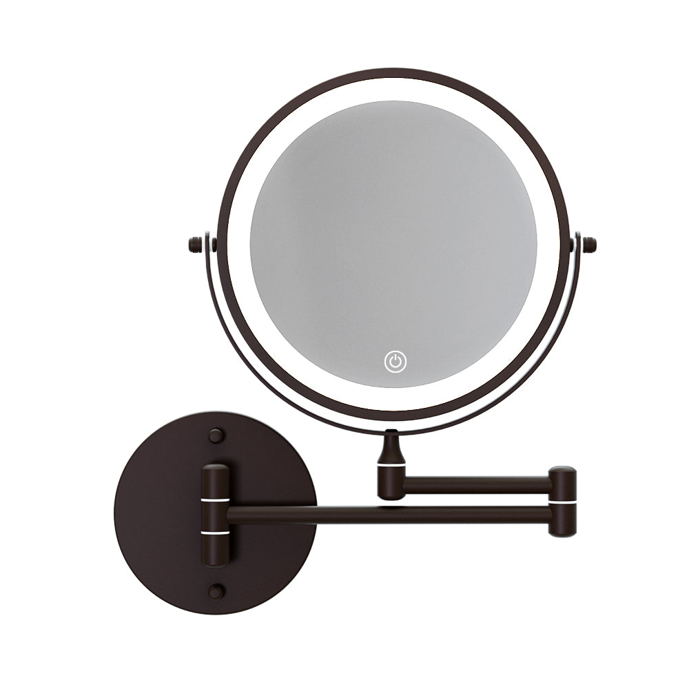 Embellir Extendable Makeup Mirror 10X Magnifying Double-Sided Bathroom Mirror BR-Health &amp; Beauty &gt; Makeup Mirrors-PEROZ Accessories