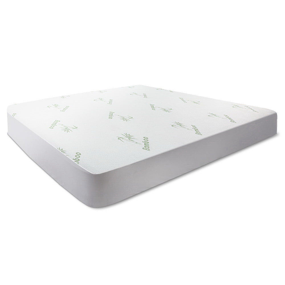 Giselle Bedding Giselle Bedding Bamboo Mattress Protector Double-Furniture > Mattresses-PEROZ Accessories