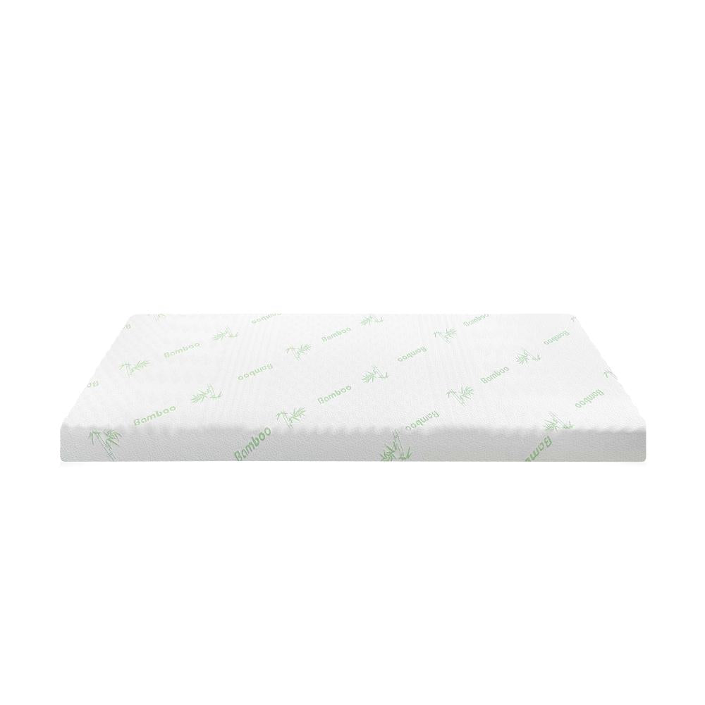 Bedra Memory Foam Mattress Topper Cool Gel Bed Bamboo Cover 7-Zone 8CM Single-Mattress Topper-PEROZ Accessories
