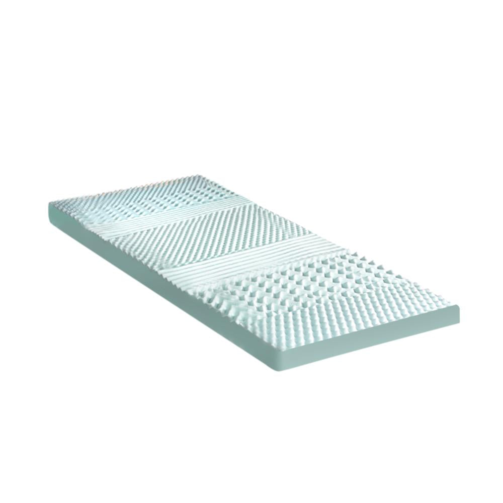 Bedra Memory Foam Mattress Topper Cool Gel Bed Bamboo Cover 7-Zone 8CM Single-Mattress Topper-PEROZ Accessories