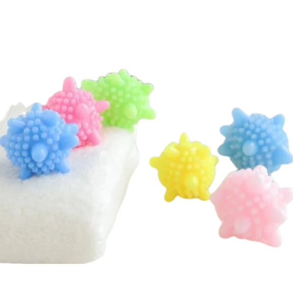 Anyhouz Magic Laundry Ball Random Color Sponge Reusable Pet Hair Lint Fiber Catcher Remover Tool For Washing Machine-Bathroom and Toilet Accessories-PEROZ Accessories