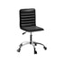 Artiss Office Chair Computer Desk Gaming Chairs PU Leather Low Back Black-Furniture > Office-PEROZ Accessories