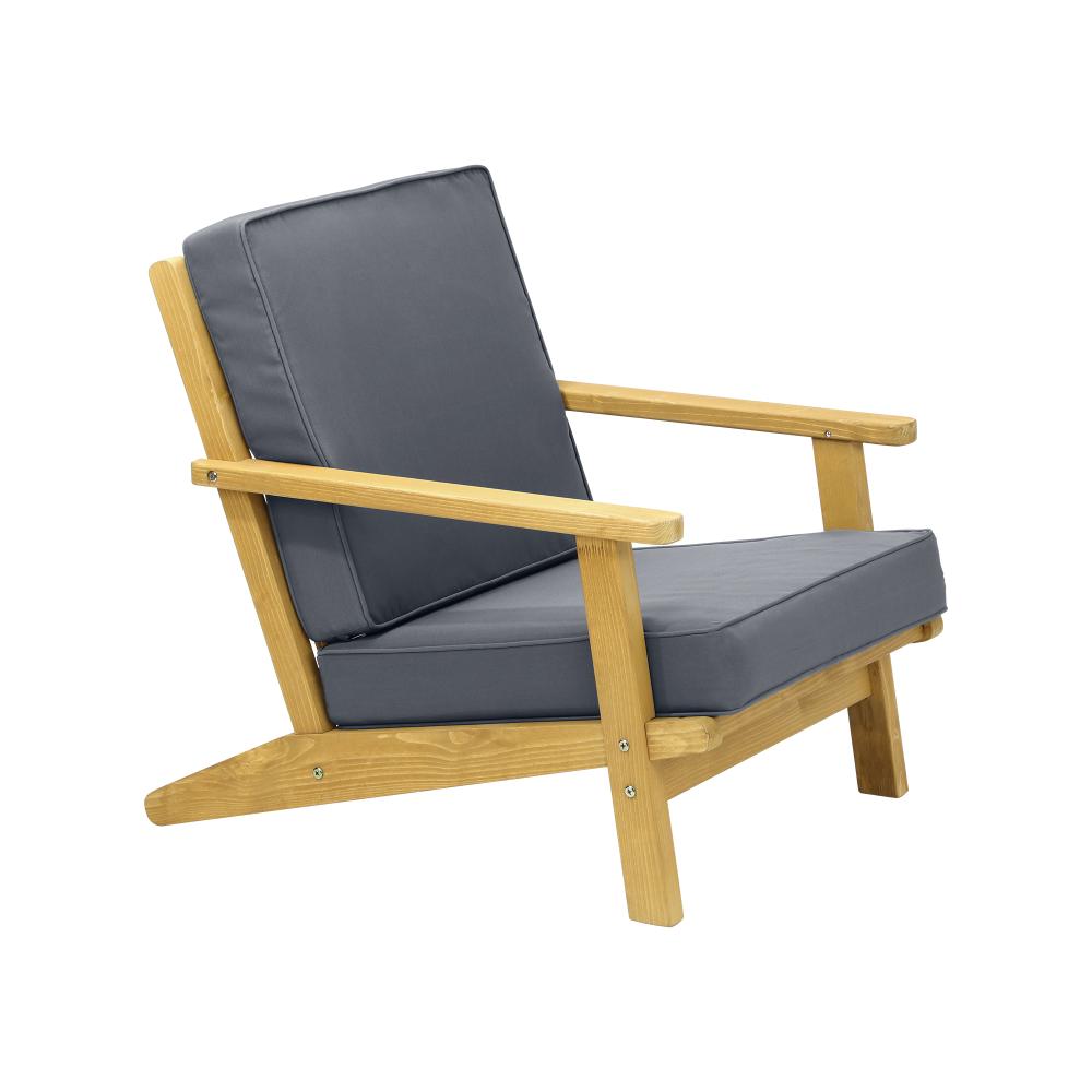 Livsip Outdoor Armchair Furniture Sun Lounge Wood Chair Patio Beach Garden Sofa |PEROZ Australia
