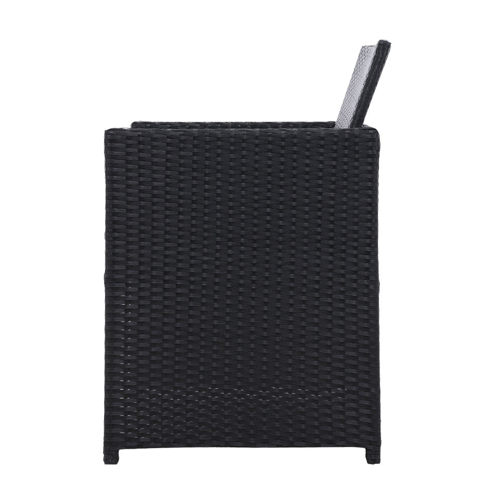 Gardeon Outdoor Chairs Dining Patio Furniture Lounge Setting Wicker Garden-Furniture > Outdoor-PEROZ Accessories