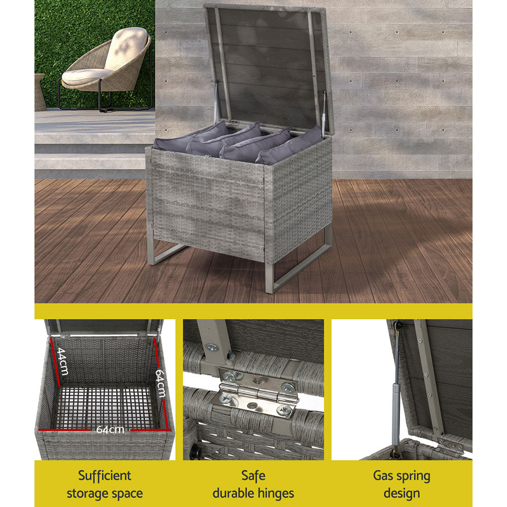 Gardeon Outdoor Sofa Furniture Garden Couch Lounge Set Patio Wicker Table Chairs-Furniture > Outdoor-PEROZ Accessories