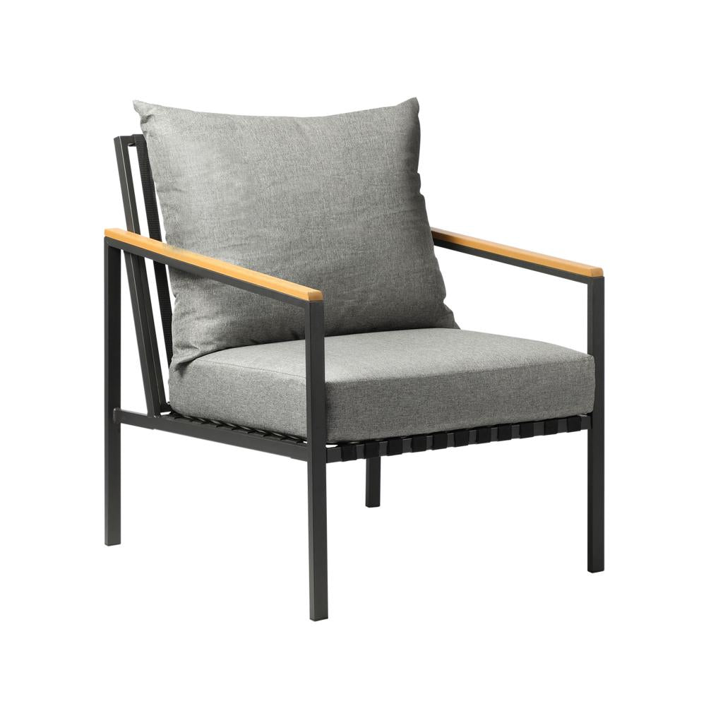 Livsip Outdoor Lounge Chairs Patio Furniture Chairs Garden Sofa with Cushions-Outdoor Patio Set-PEROZ Accessories