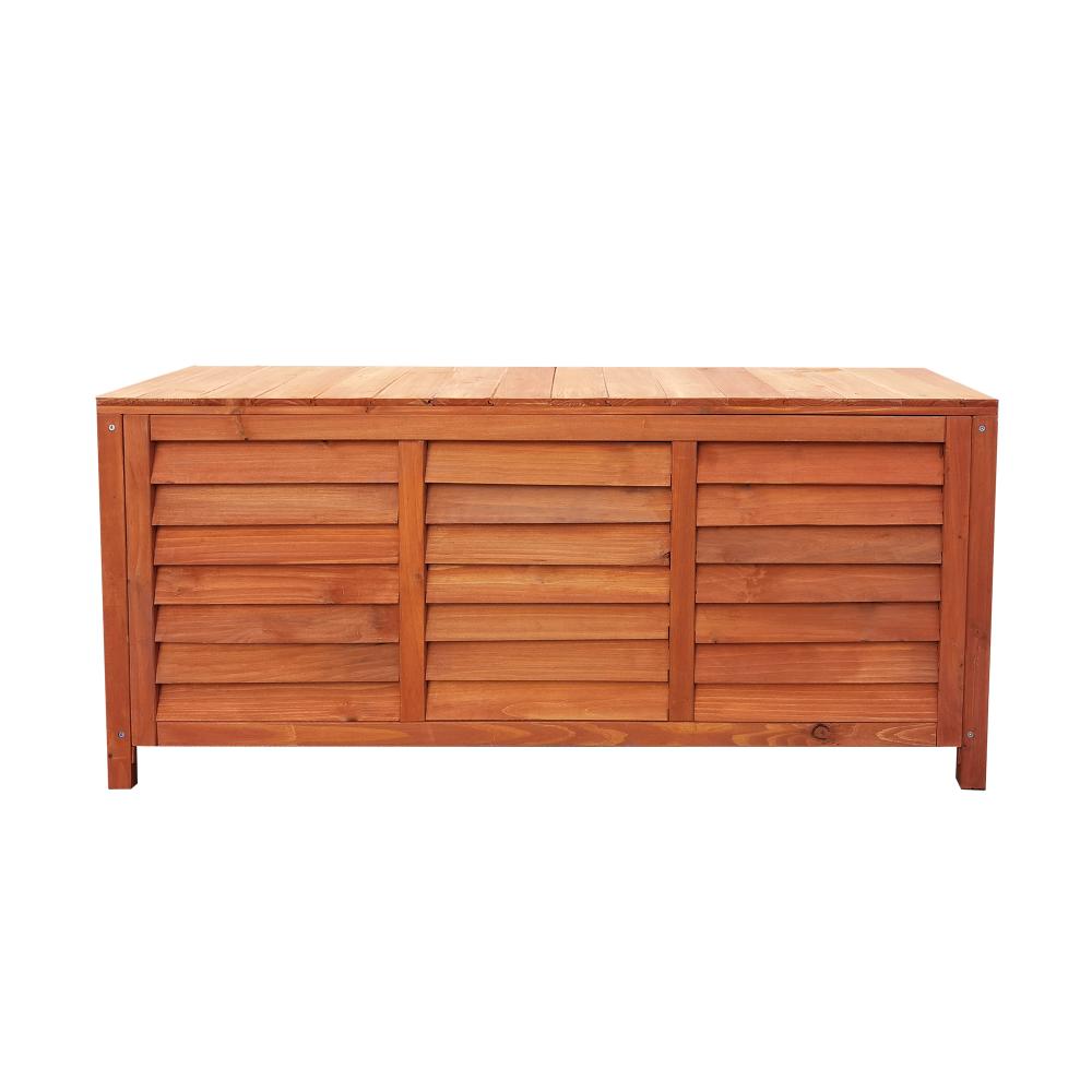 Livsip Outdoor Storage Box Garden Bench Wooden Chest Toy Tool Chair Furniture-Outdoor Storage Box-PEROZ Accessories