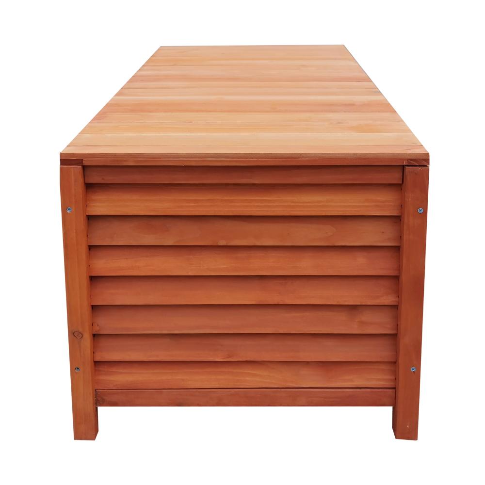 Livsip Outdoor Storage Box Garden Bench Wooden Chest Toy Tool Chair Furniture-Outdoor Storage Box-PEROZ Accessories