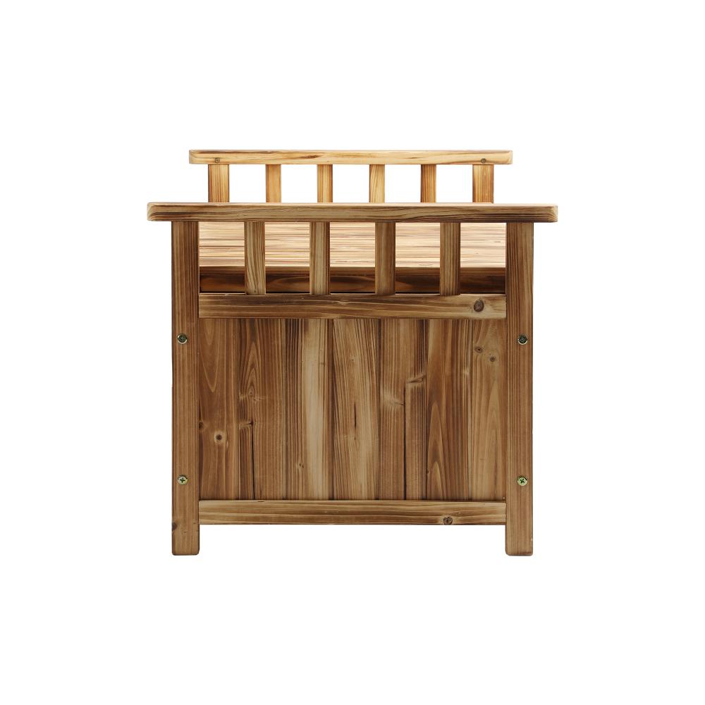 Livsip Outdoor Storage Box Garden Bench Tools Toy Chest Furniture Container Shed-Outdoor Bench-PEROZ Accessories