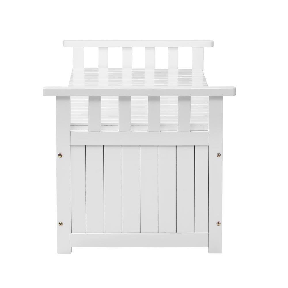 Livsip Outdoor Storage Box Garden Bench Wooden Cabinet Container Chest Toy Tool-Wooden Storage Bench-PEROZ Accessories