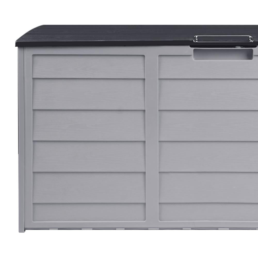 Livsip Outdoor Storage Box 290L Cabinet Container Garden Shed Deck Tool Lockable-Outdoor Storage Box-PEROZ Accessories