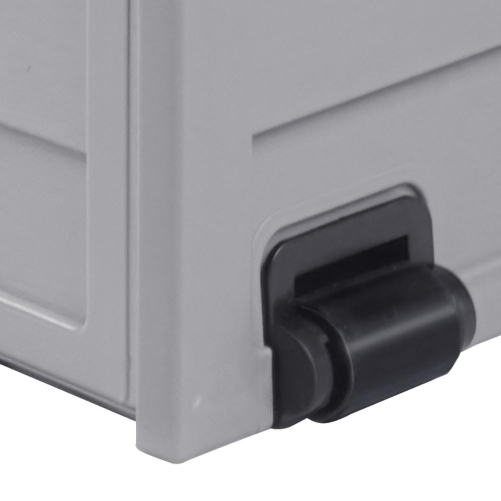 Livsip Outdoor Storage Box 290L Cabinet Container Garden Shed Deck Tool Lockable-Outdoor Storage Box-PEROZ Accessories
