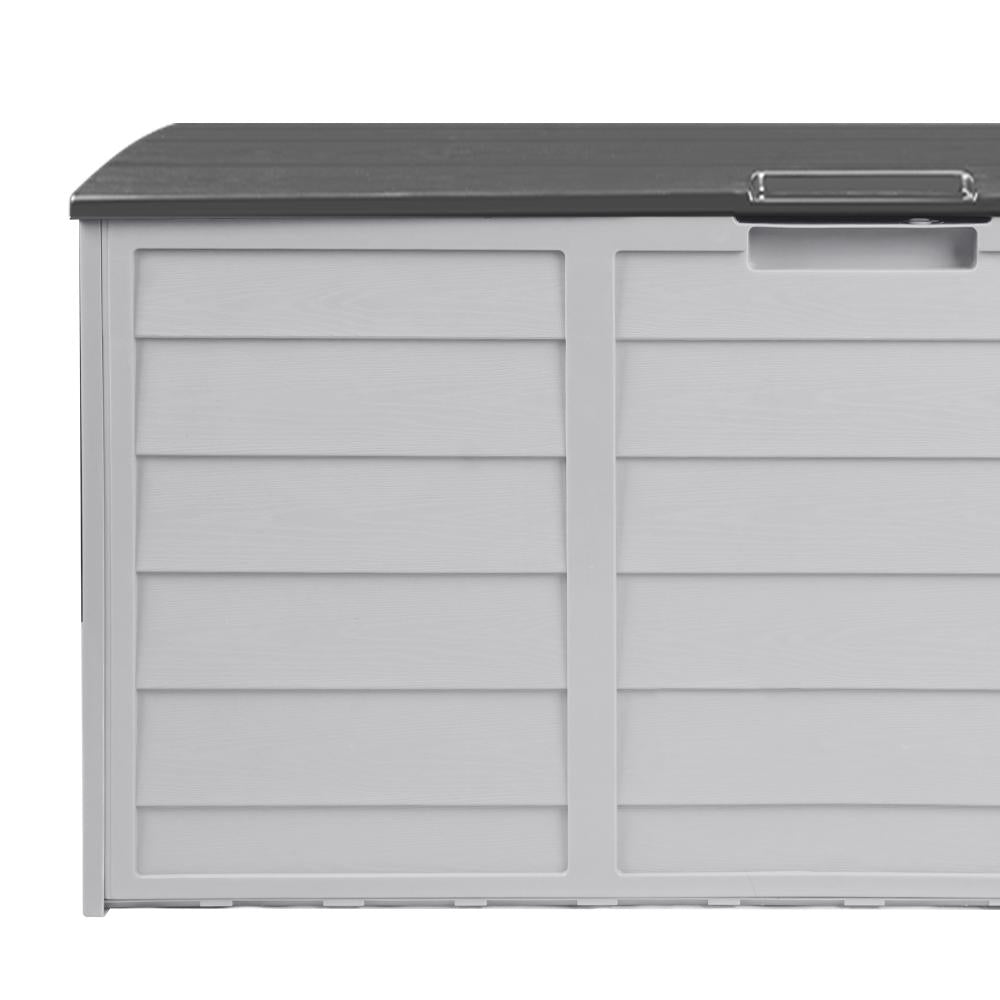Livsip 290L Outdoor Storage Box Cabinet Container Garden Shed Deck Tool Lockable-Outdoor Storage Box-PEROZ Accessories