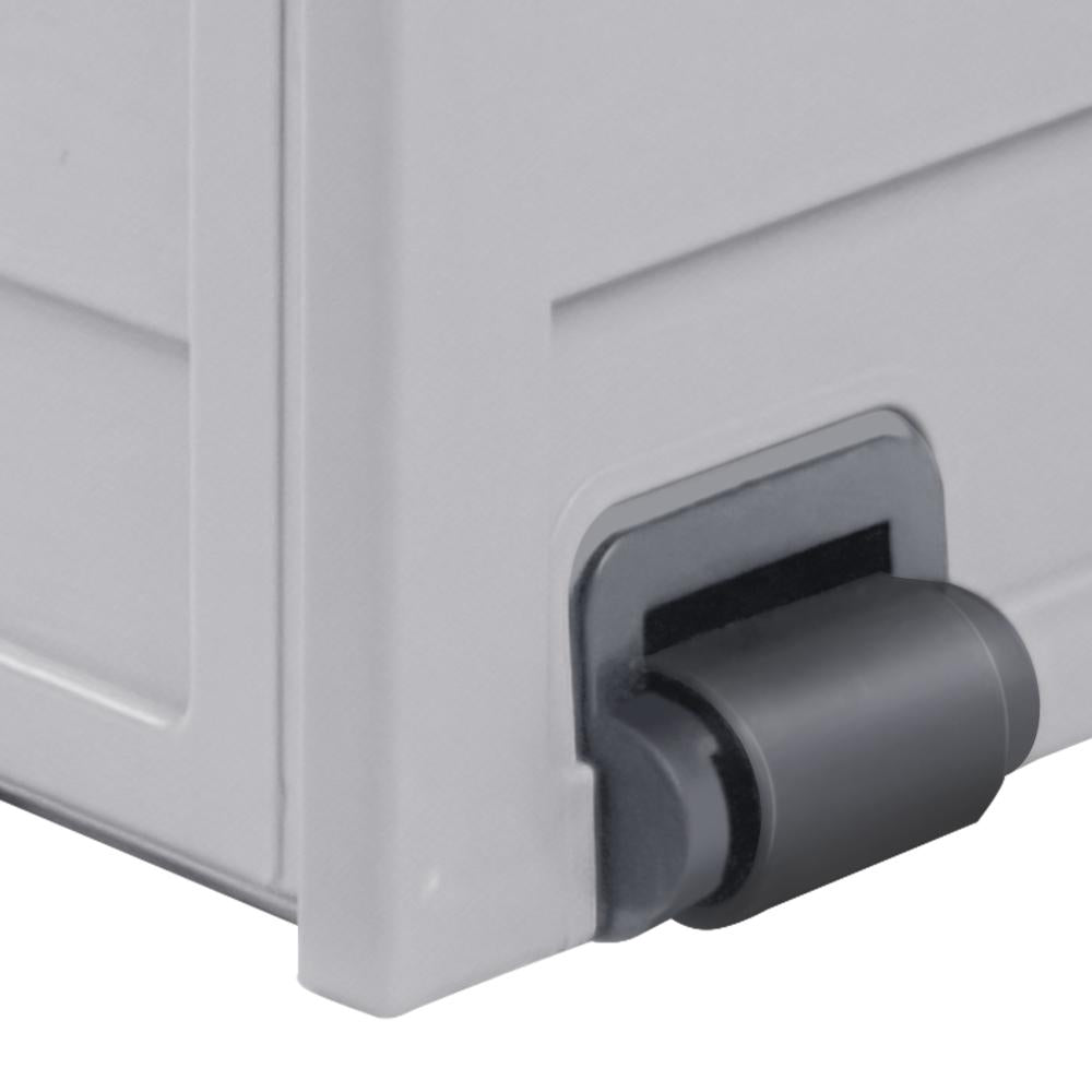 Livsip 290L Outdoor Storage Box Cabinet Container Garden Shed Deck Tool Lockable-Outdoor Storage Box-PEROZ Accessories