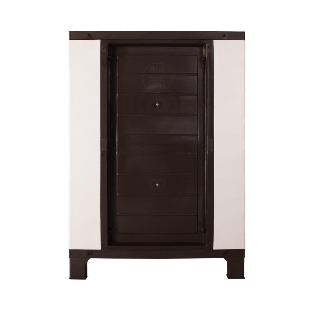 Livsip Outdoor Storage Cabinet Box Garden Garage Cupboard Adjustable Lockable Beige-Outdoor Storage Cabinet-PEROZ Accessories