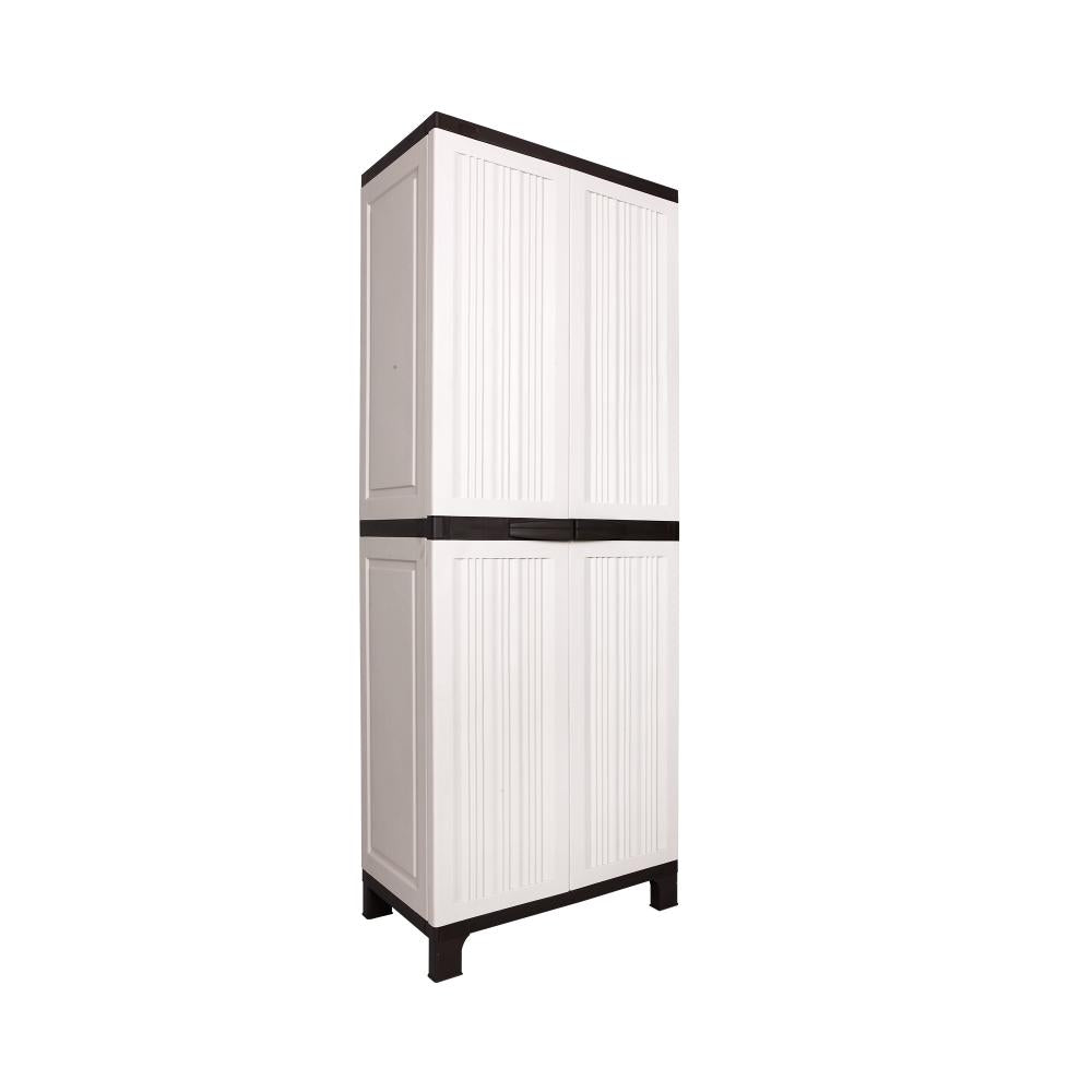 Livsip Outdoor Storage Cabinet Box Garage Garden Cupboard Adjustable Lockable-Outdoor Storage Cabinet-PEROZ Accessories
