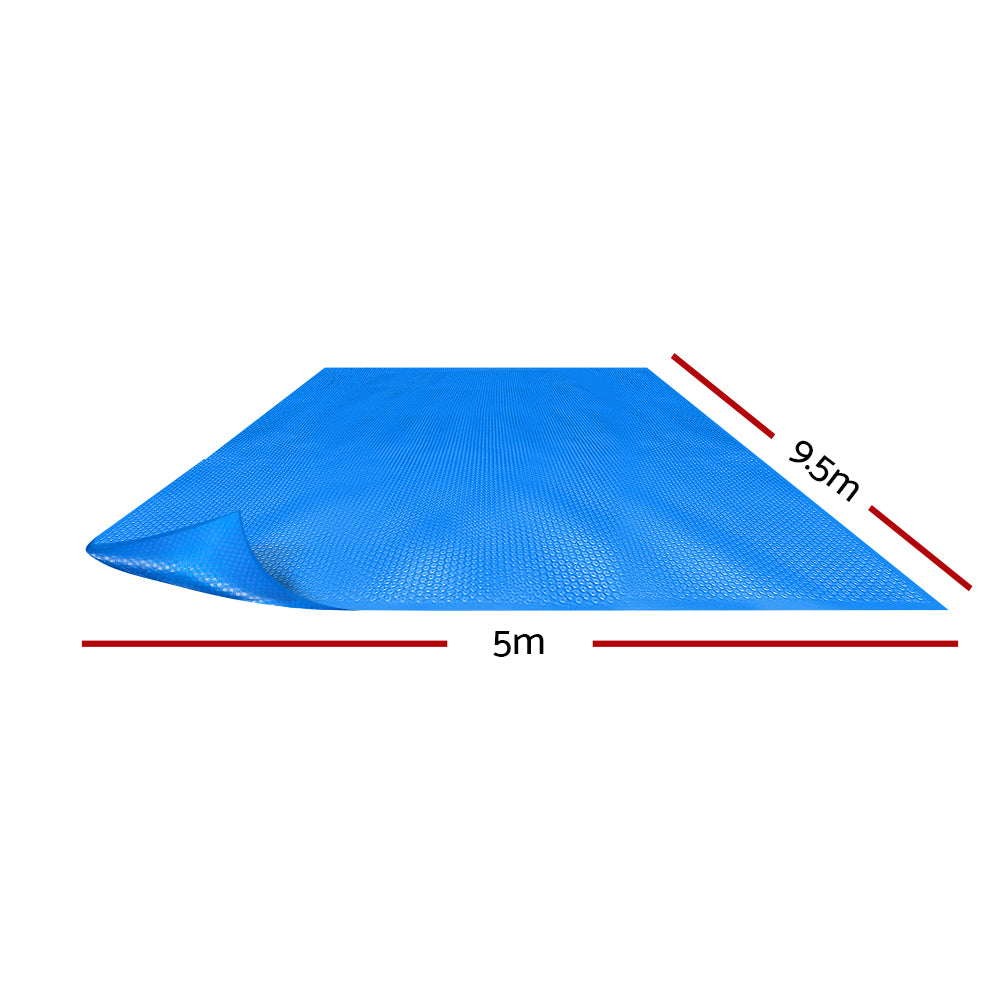 Aquabuddy Pool Cover 500 Micron 9.5x5m Swimming Pool Solar Blanket Blue-Pool Covers-PEROZ Accessories