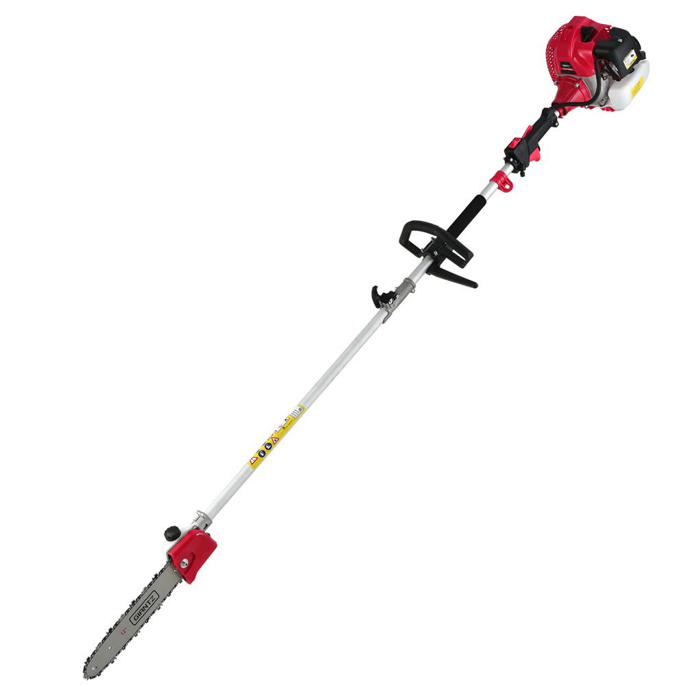 Giantz Pole Chainsaw 62CC Petrol Brush Cutter Whipper Hedge Trimmer 9 IN 1-Tools > Power Tools-PEROZ Accessories