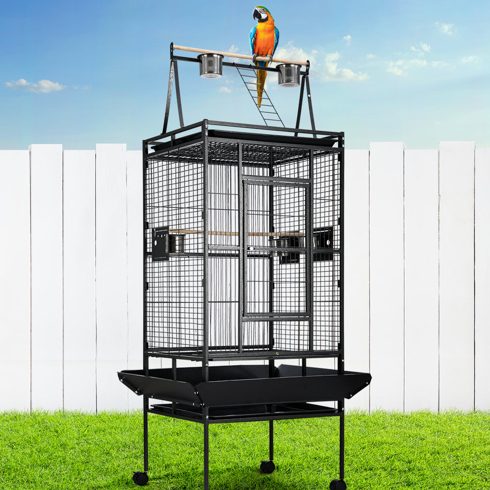 i.Pet Bird Cage Pet Cages Aviary 173CM Large Travel Stand Budgie Parrot Toys-Pet Care > Bird-PEROZ Accessories