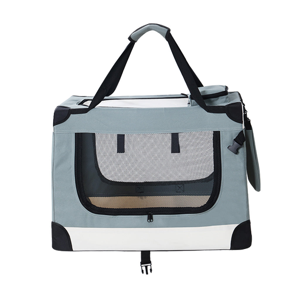 i.Pet Pet Carrier Large Soft Crate Dog Cat Travel Portable Cage Kennel Foldable-Pet Care > Dog Supplies-PEROZ Accessories