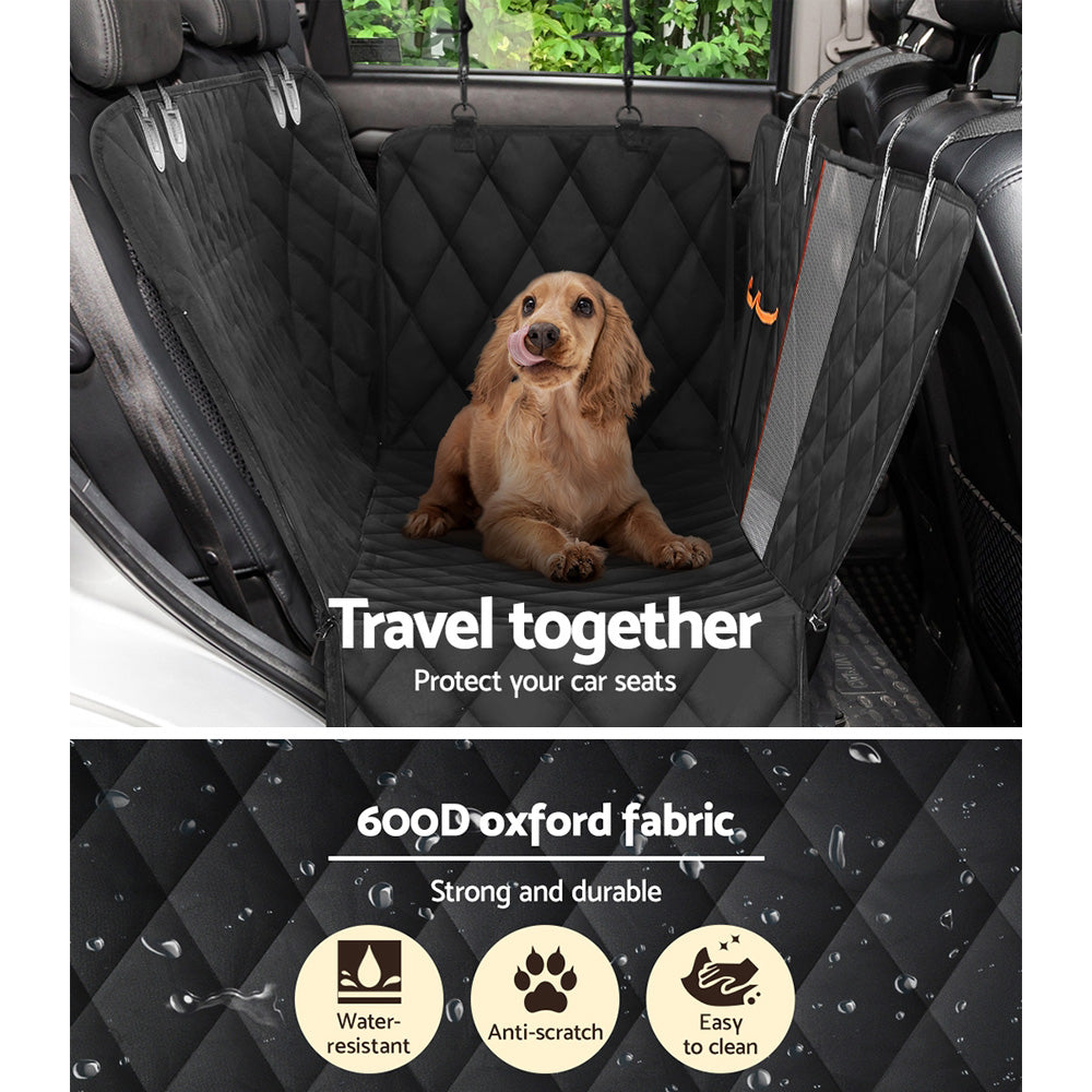 i.Pet Pet Car Seat Cover Dog Protector Hammock Back Waterproof Belt Non Slip Mat-Pet Care > Dog Supplies-PEROZ Accessories