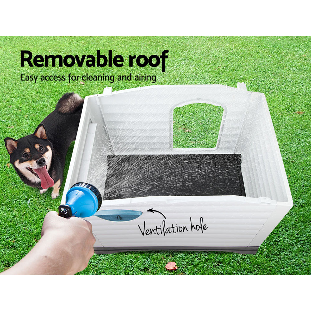 i.Pet Dog Kennel Kennels Outdoor Plastic Pet House Puppy Extra Large XL Outside-Pet Care > Dog Supplies-PEROZ Accessories