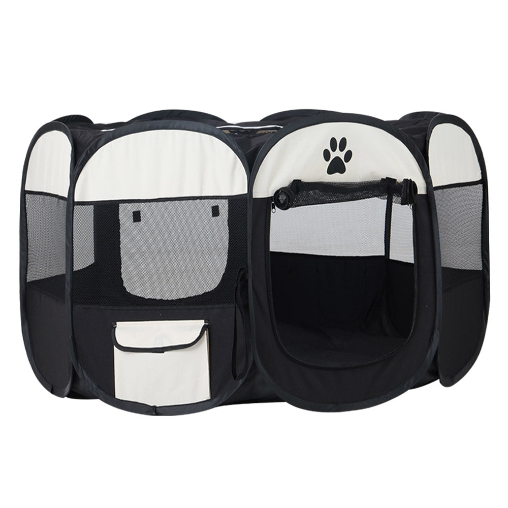 i.Pet Dog Playpen Pet Playpen Enclosure Crate 8 Panel Play Pen Tent Bag Fence Puppy 3XL-Pet Care > Dog Supplies-PEROZ Accessories