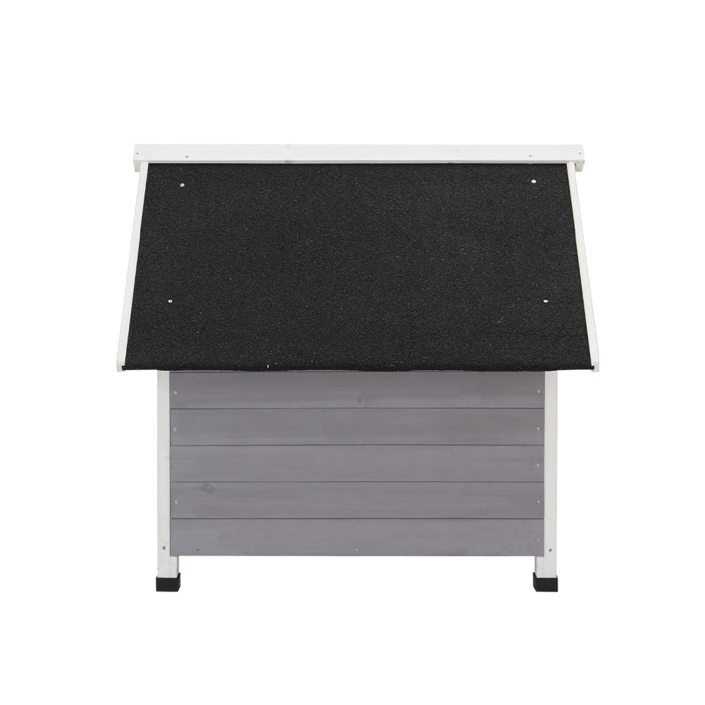 i.Pet Dog Kennel House Wooden Outdoor Indoor Puppy Pet House Weatherproof Large-Pet Care > Dog Supplies-PEROZ Accessories