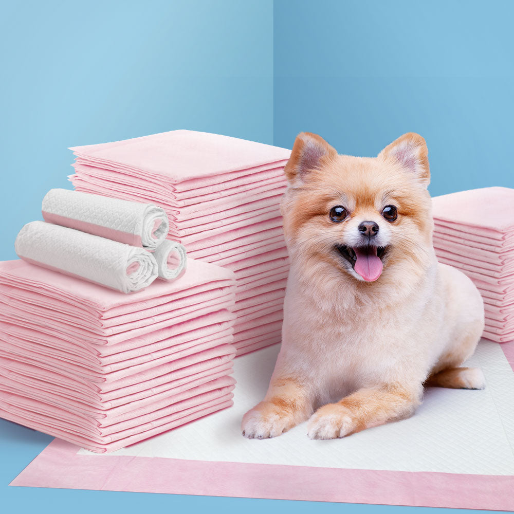 i.Pet Pet Training Pads 200 Puppy Dog Cat Toilet Indoor 60x60cm Super Absorbent-Pet Care > Dog Supplies-PEROZ Accessories