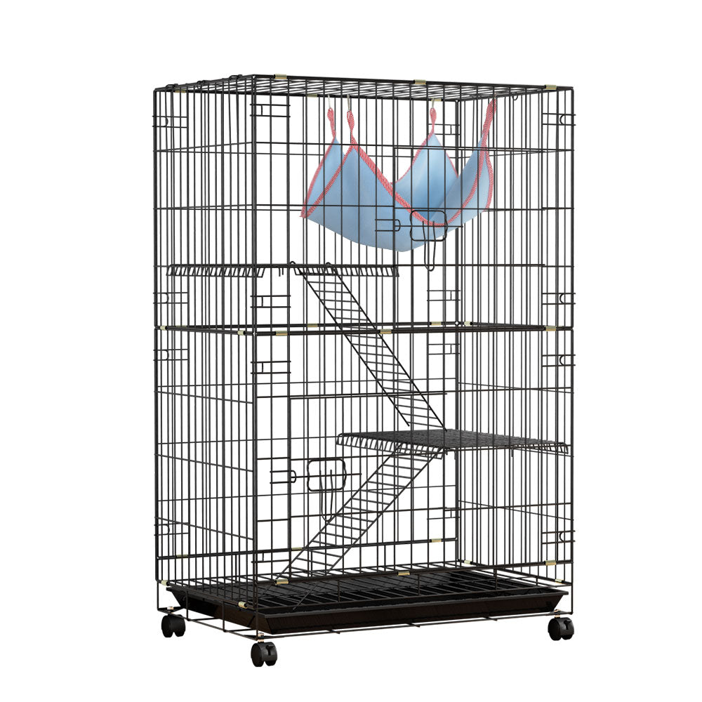 i.Pet Rabbit Cage Indoor Hutch Guinea Pig Bunny Ferret Hamster Pet Cage Outdoor-Pet Care > Coops & Hutches-PEROZ Accessories