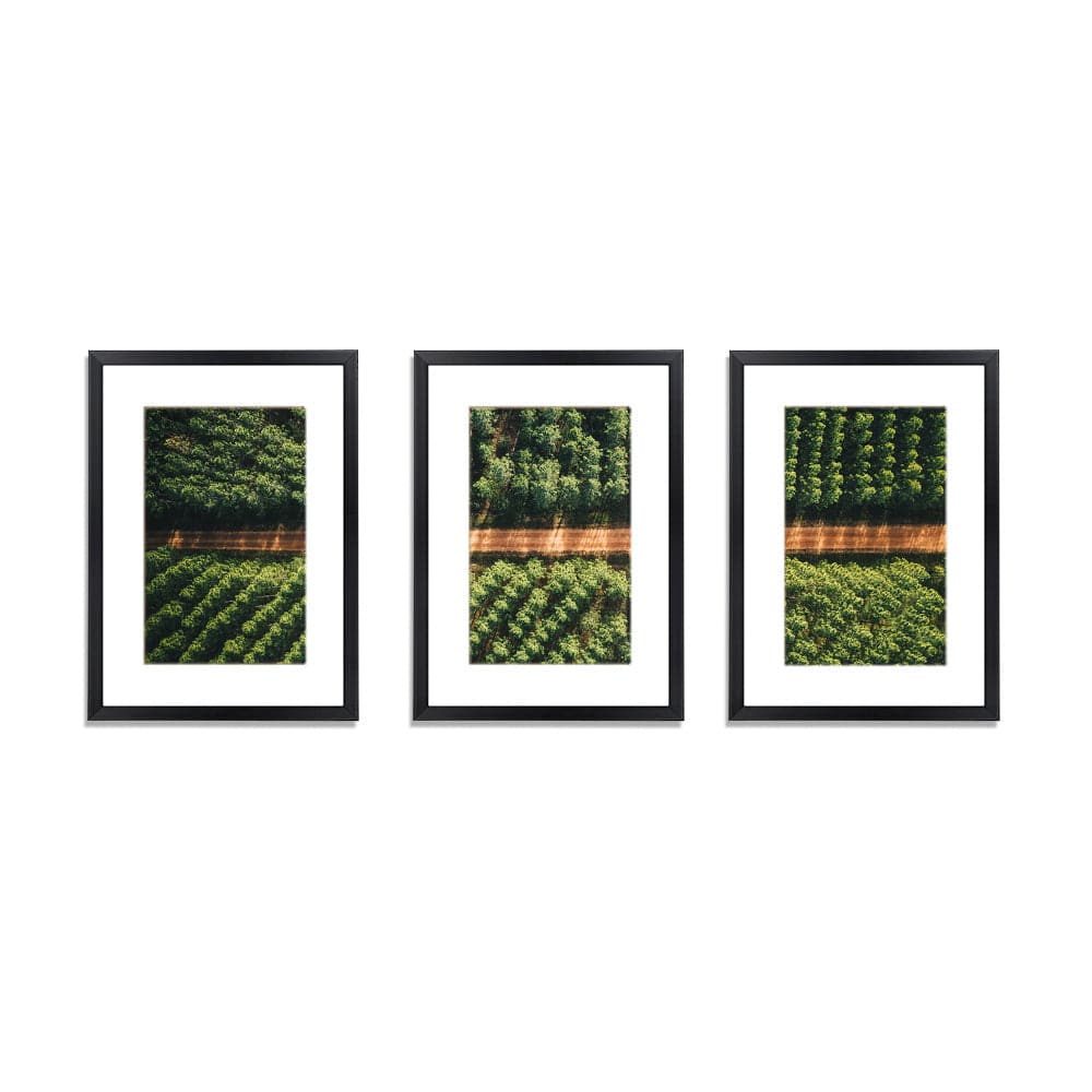 3 PCS Photo Frame Wall Set A3 Picture Home Decor Art Gift Present Black-Home & Garden > DIY-PEROZ Accessories