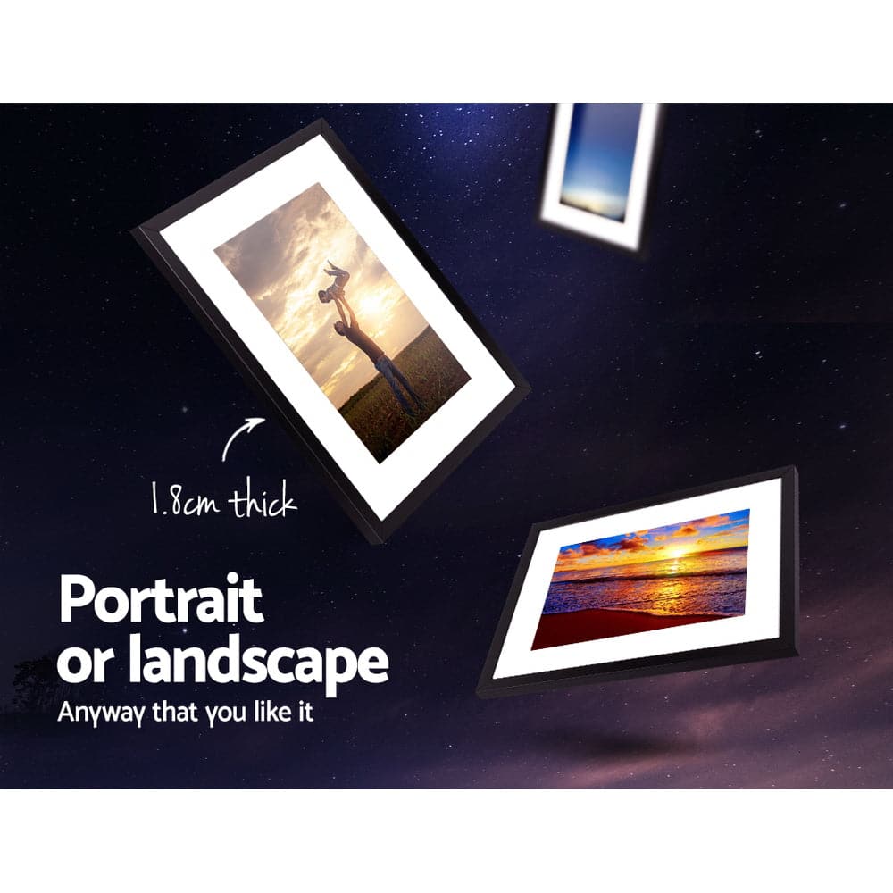 3 PCS Photo Frame Wall Set A3 Picture Home Decor Art Gift Present Black-Home & Garden > DIY-PEROZ Accessories
