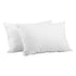 Giselle Bedding Set of 2 Goose Feather and Down Pillow - White-Home & Garden > Bedding-PEROZ Accessories