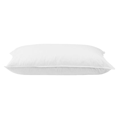 Giselle Bedding Set of 2 Goose Feather and Down Pillow - White-Home &amp; Garden &gt; Bedding-PEROZ Accessories