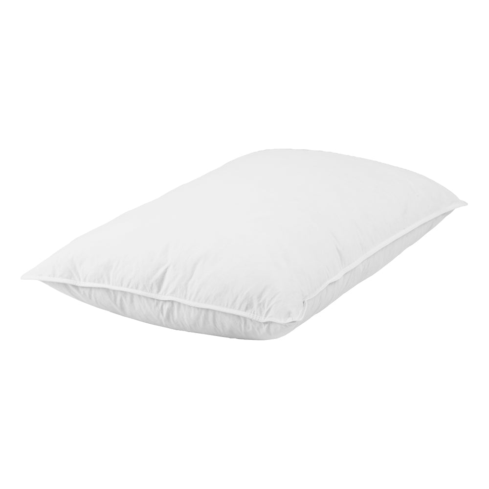 Giselle Bedding Set of 2 Goose Feather and Down Pillow - White-Home &amp; Garden &gt; Bedding-PEROZ Accessories