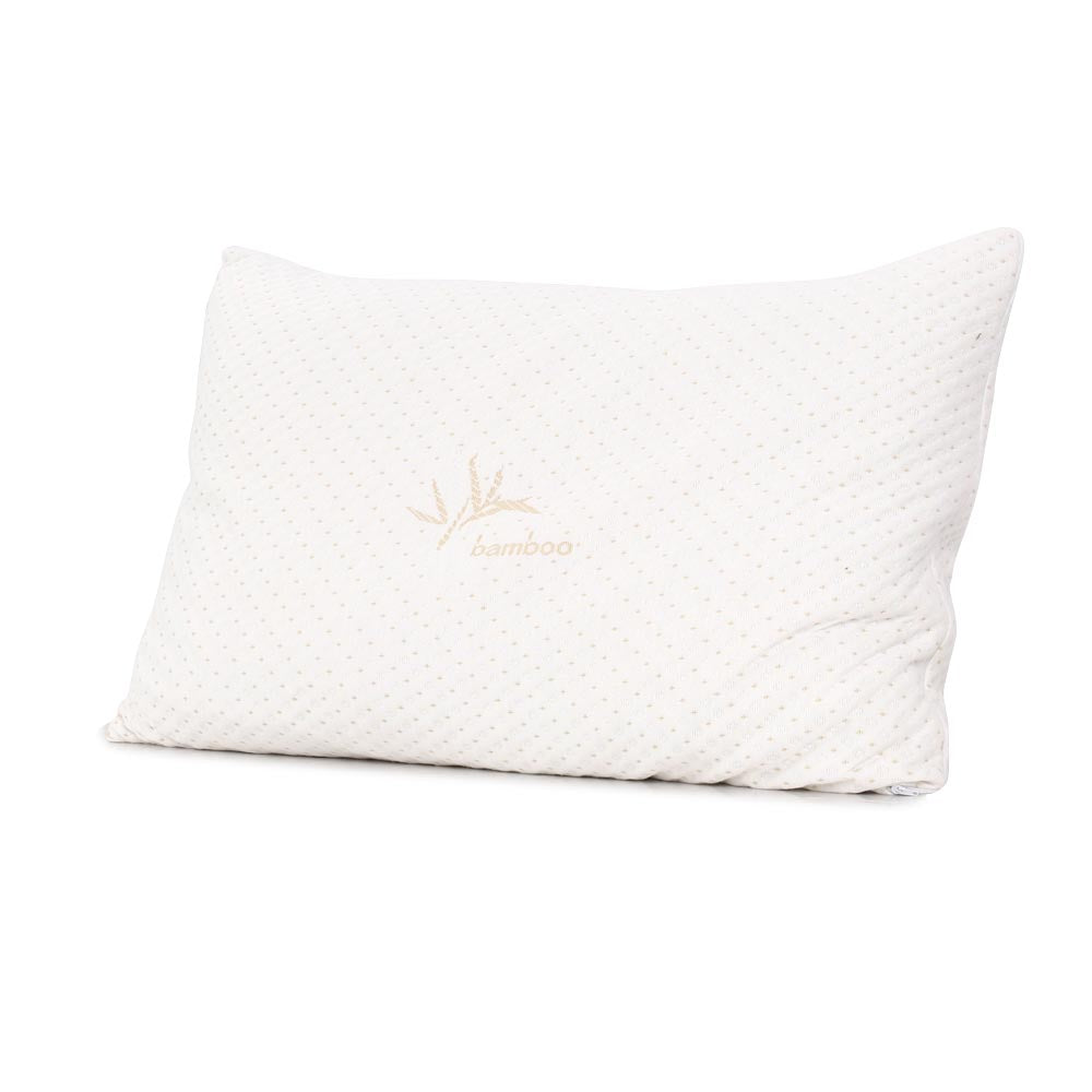 Giselle Bedding Set of 2 Single Bamboo Memory Foam Pillow-Pillows-PEROZ Accessories