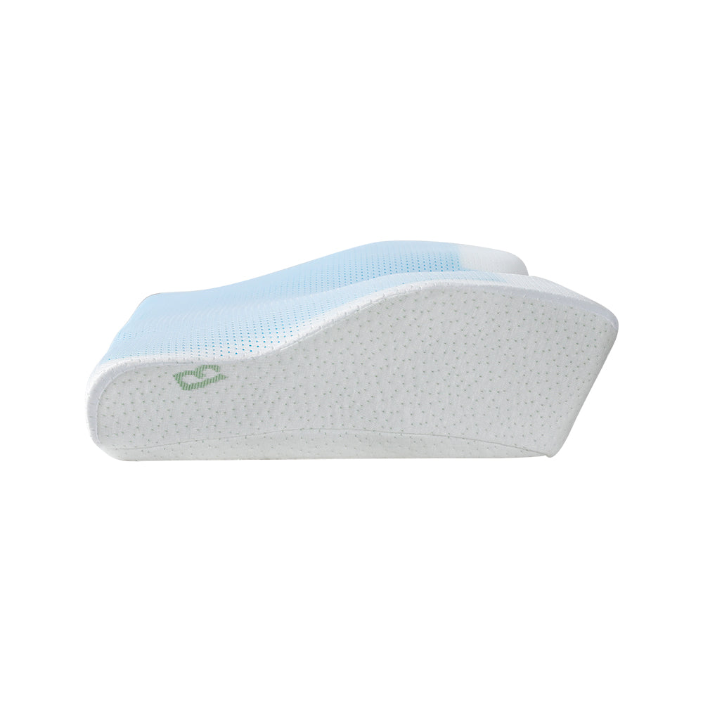 Giselle Bedding Memory Foam Contour Pillow Cool Gel Bamboo Cover-Home & Garden > Bedding-PEROZ Accessories