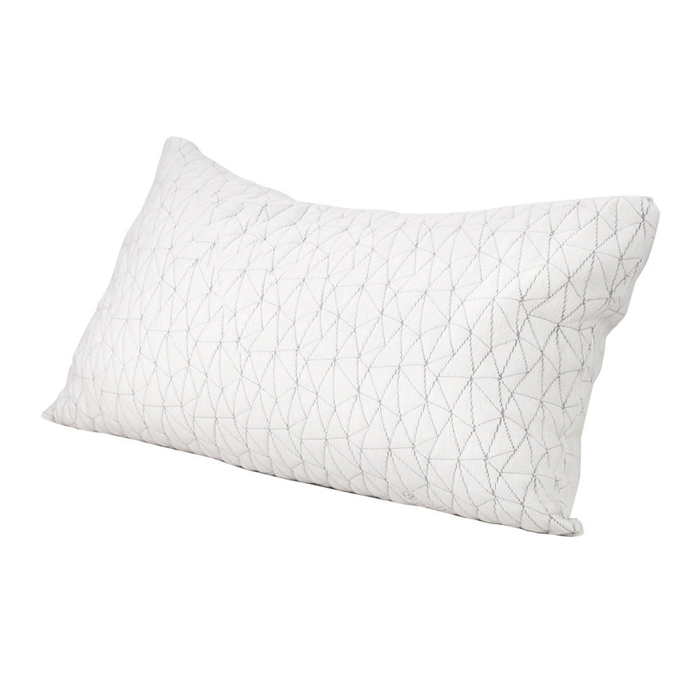 Giselle Bedding Set of 2 Rayon King Memory Foam Pillow-Pillows-PEROZ Accessories